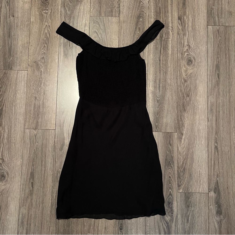 Ralph by Ralph Lauren Black dress size XS | Off-the-Shoulder Cocktail Dress